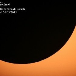 Eclisse Solare del 20 Marzo 2015